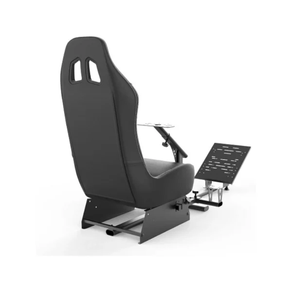 DeadSkull Gaming Chair with Racing Wheel Stand Driving Cockpit