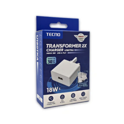 Tecno Faster 2X Charger U180TKA 2