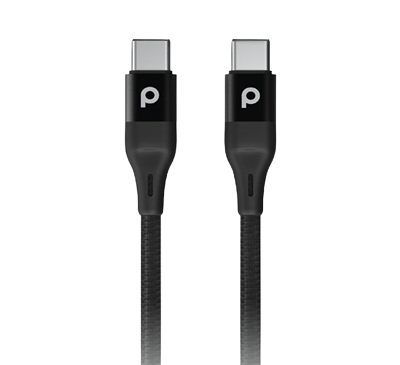 Aluminum Braided Type C Cable 2.2M 3A
