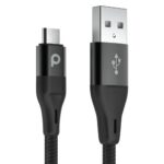 Braided Micro USB Cable 1.2M 2.4A (Aluminum)