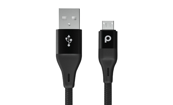 Braided Micro USB Cable 1.2M 2.4A (Aluminum)
