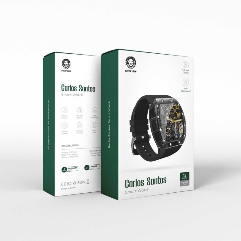 Carlos Santos Smart Watch Green Lion
