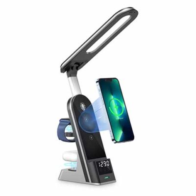 Green 7 in 1 Dual Coil Max Wireless Charger 15W