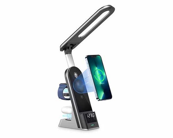 Green 7 in 1 Dual Coil Max Wireless Charger 15W