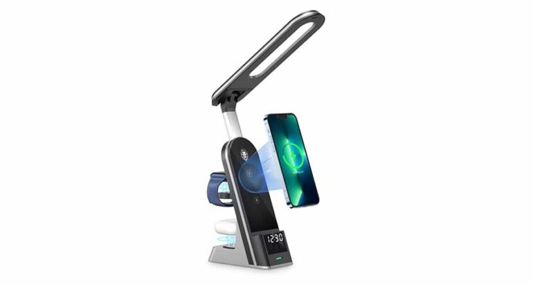 Green 7 in 1 Dual Coil Max Wireless Charger 15W