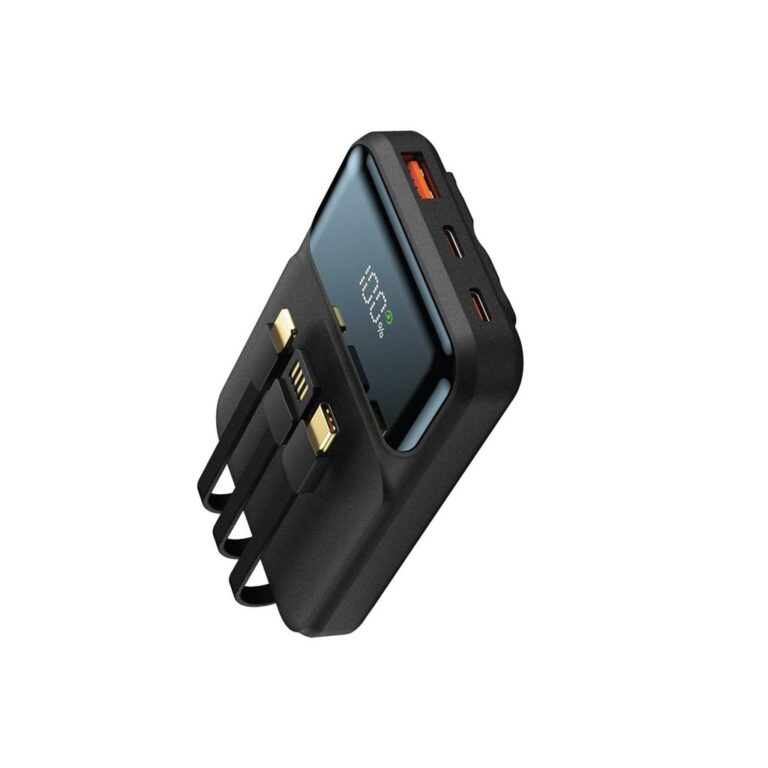 Green Lion 10000 mAh 3 in 1 Integrated Power Bank
