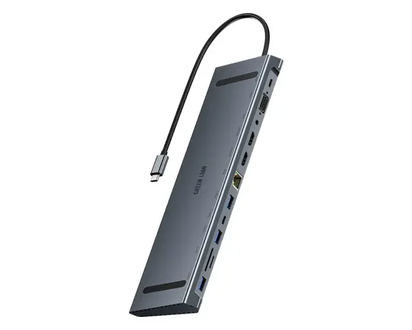 Green Lion 12-in-1 4K HDMI Ethernet USB-C Hub