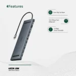 Green Lion 12-in-1 4K HDMI Ethernet USB-C Hub