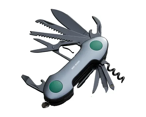 Green Lion 14-In-1 Multi Tool Key Chain Knife