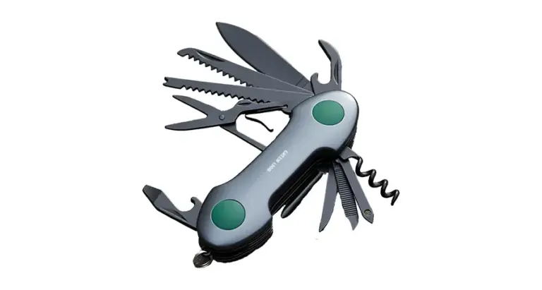 Green Lion 14-In-1 Multi Tool Key Chain Knife
