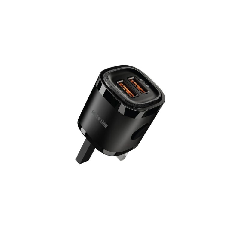 Green Lion 2USB 2.4A One port Black/Orange
