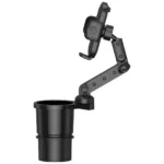 Green Lion 2-In-1 Flexgrip Car Cup Holder & Phone Mount