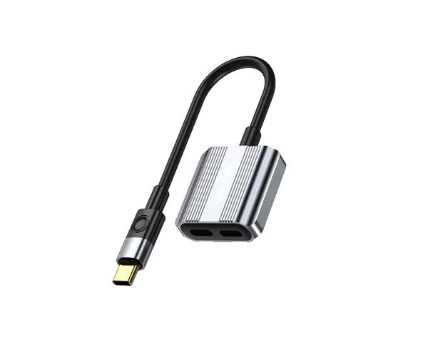 Green Lion 2 In 1 Splitter Adapter Type-C to Dual Type-C