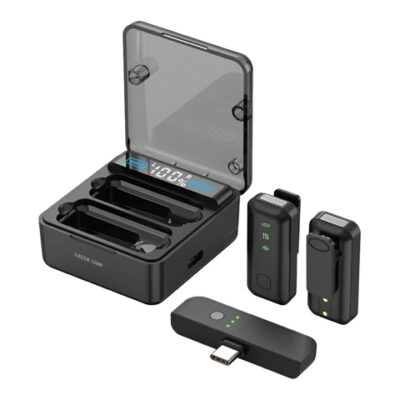 Green Lion 2 in 1 Microphone with Digital Display