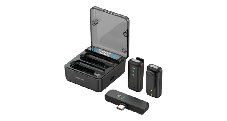 Green Lion 2 in 1 Microphone with Digital Display