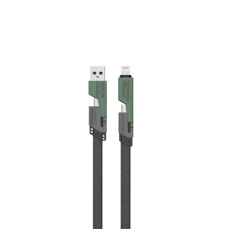 Green Lion 2 in 2 Braided Fast Charging Cable