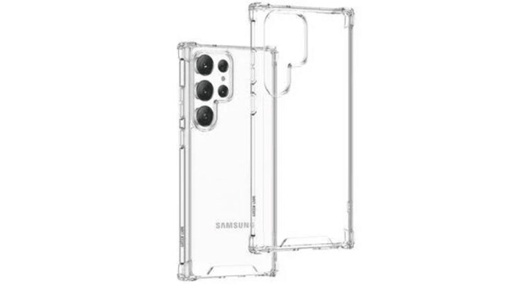 Green Lion 360 Anti Shock Case For Samsung S23 Ultra -Clear