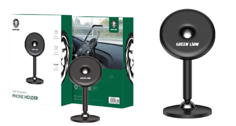 Green Lion 360 Magnetic Phone Holder -Black