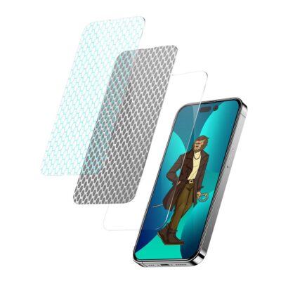 Green Lion 3D Curved Tempered Glass-Black Edge/Clear