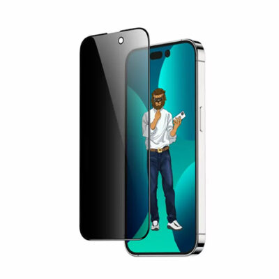 Green Lion 3D Scratch Free Round Edge Glass Screen Protector For iPhone 14 Pro Max
