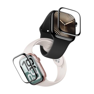 Green Lion 3D Screen Protector Series 10 for Apple Watch - Clear