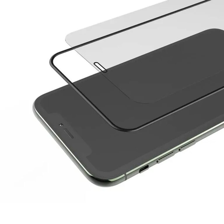 Green Lion 3D Silicone AG/Matte Privacy Glass Screen Protector for iPhone 12 / 12 Pro (6.1"), 9H Hardness, Anti-fingerprints, Easy Installation, Anti-scratch