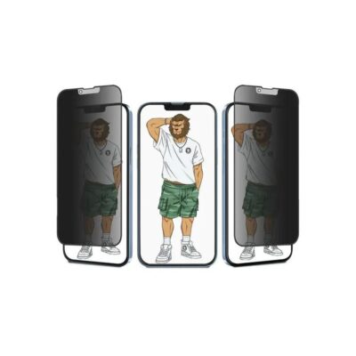 Green Lion 3D Silicone AG/Matte Privacy Glass Screen Protector