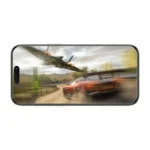 Green Lion 3D Silicone Plus High Definition Edge Glass for iPhone 17 Pro Max - Black Edge / Clear