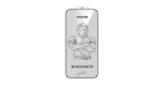 Green Lion 3D Silicone Plus High Definition Edge Glass for iPhone 17 Pro Max - Black Edge / Clear