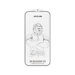 Green Lion 3D Silicone Plus High-Definition Edge Glass iPhone 16 Plus