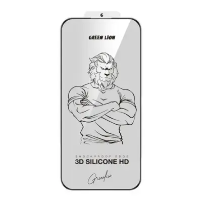 Green Lion 3D Silicone Plus High Definition Edge Glass for iPhone 17 / iPhone 17 Air - Clear