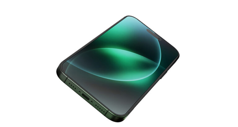 Green Lion 3D Silicone Plus High-Definition Edge Glass iPhone 16 Plus