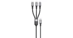Green Lion 3-In-1 USB-C Cable with 2 USB-C & Lightning
