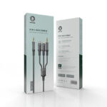 Green Lion 3 in 1 AUX Cable ( AUX / Lightning / USB-C ) 1M