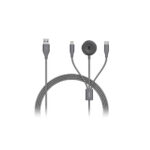 Green Lion 3 in 1 Charging Cable 1.2M 2.4A (Lightning/iWatch Charger/Type-C)