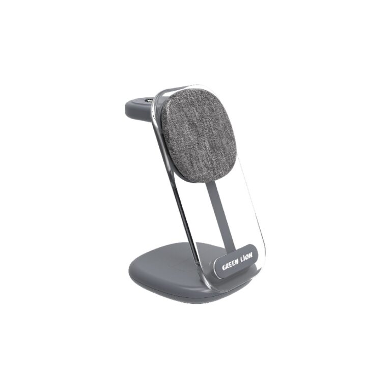 Green Lion 3 in 1 Fabric Wireless Charger 15W