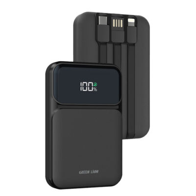 Green Lion 3 in 1 Integrated 10000mAh Power Bank