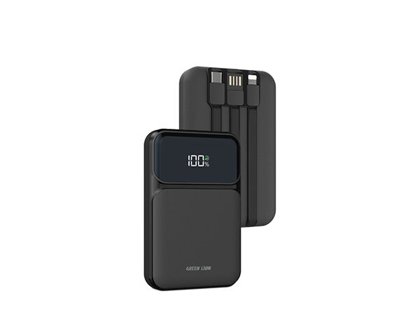 Green Lion 3 in 1 Integrated Power Bank 10000mAh PD 20W
