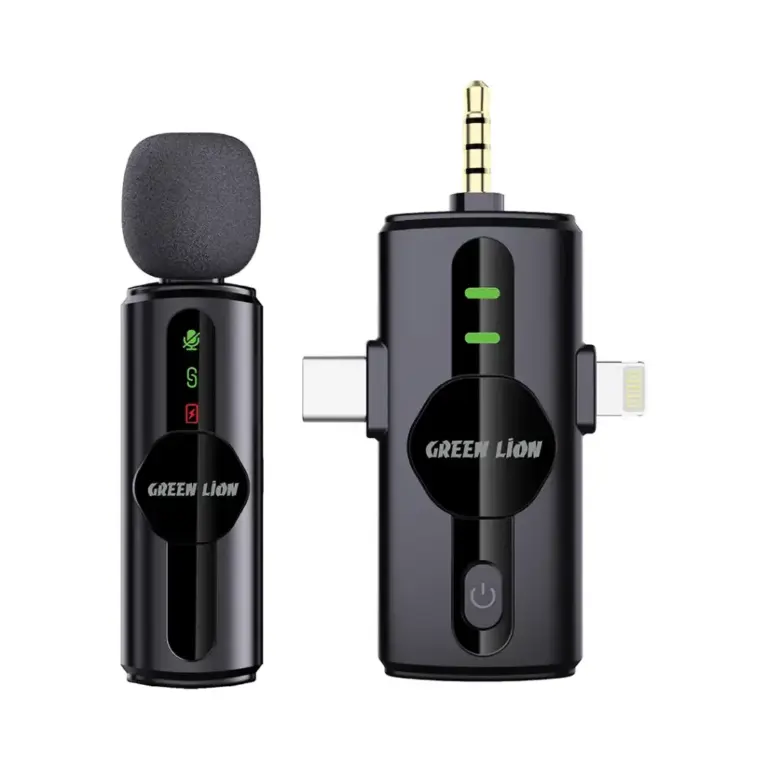 Green Lion 3 in 1 Noise Cancellation Microphone