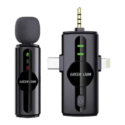 Green Lion 3 in 1 Noise Cancellation Microphone