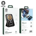 Green Lion 3 in 1 Transparent Magsafe Power Bank 5000mAh PD 20W