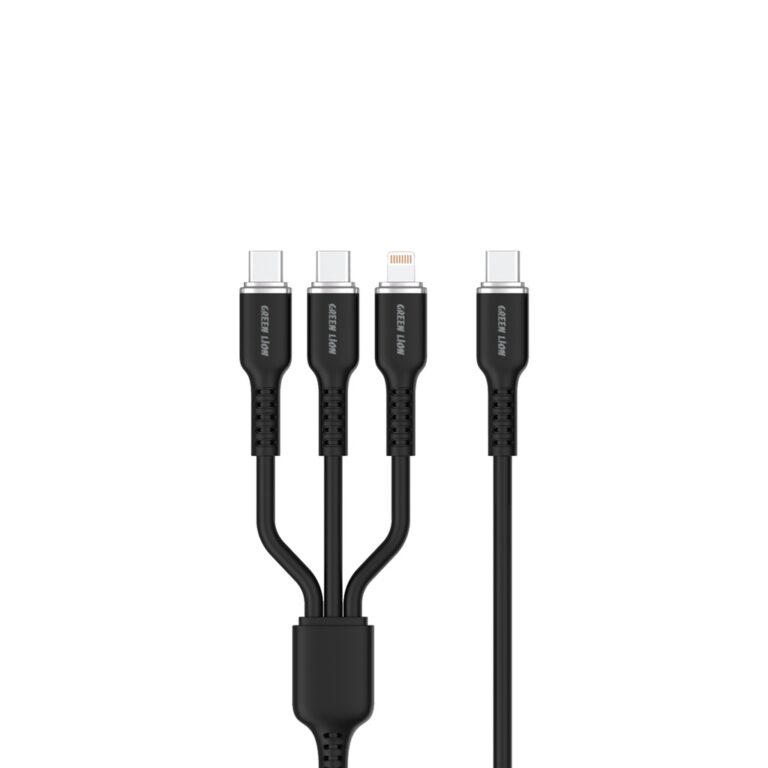 Green Lion 3in1 Silicone Cable