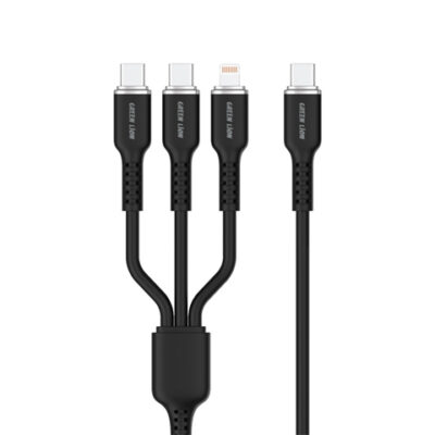 Green Lion 3in1 Silicone Cable