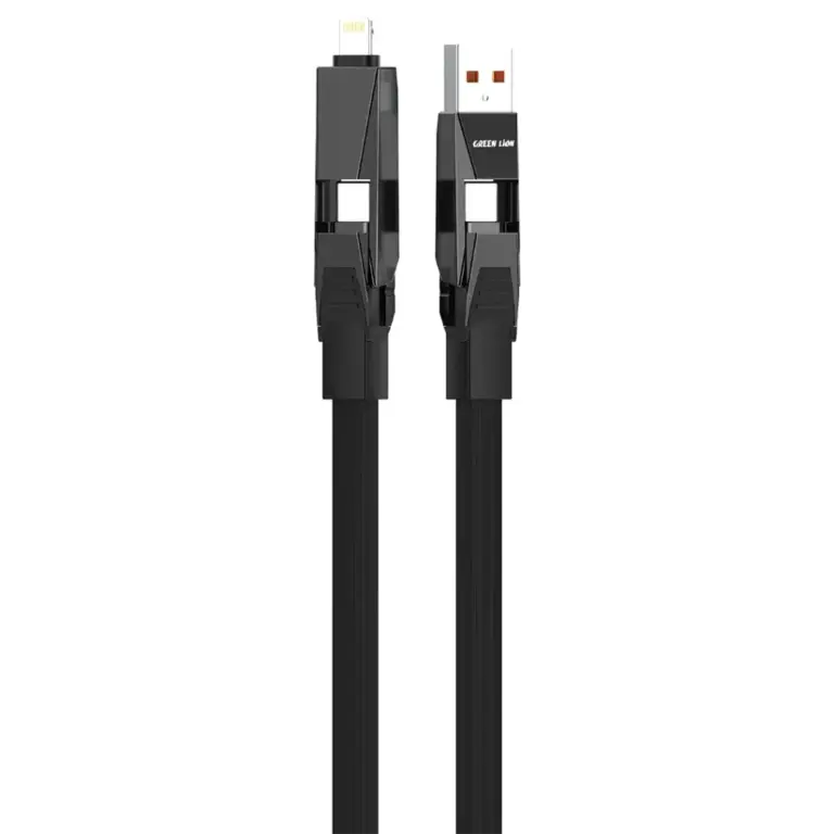 Green Lion 4-In-1 Fast Charging Cable
