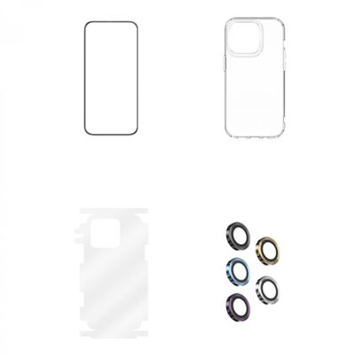 Green Lion 4 in 1 360° Protection Pack - iPhone 14 Pro
