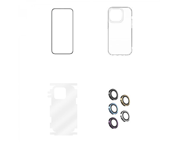 Green Lion 4 in 1 360° Protection Pack - iPhone 14 Pro