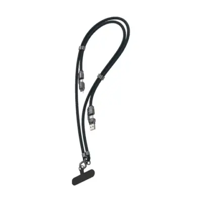 Green Lion 4 in 1 Braided Lanyard Cable