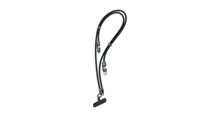 Green Lion 4 in 1 Braided Lanyard Cable