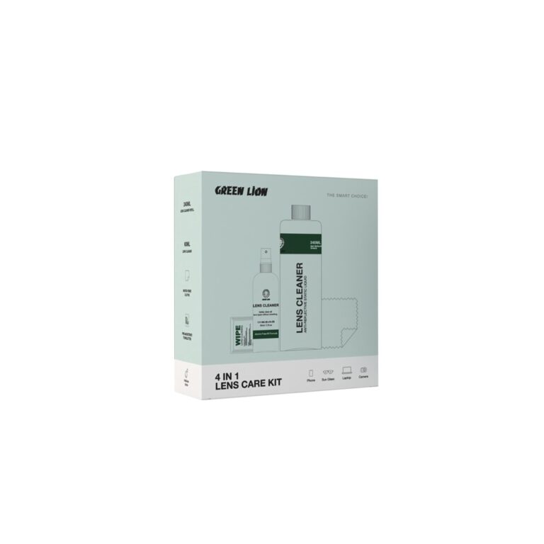 Green Lion 4 in 1 Lens Care Kit - Clear