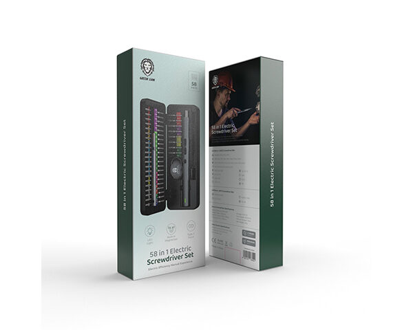 Green Lion 58 IN 1 Electric Screwdriver Set